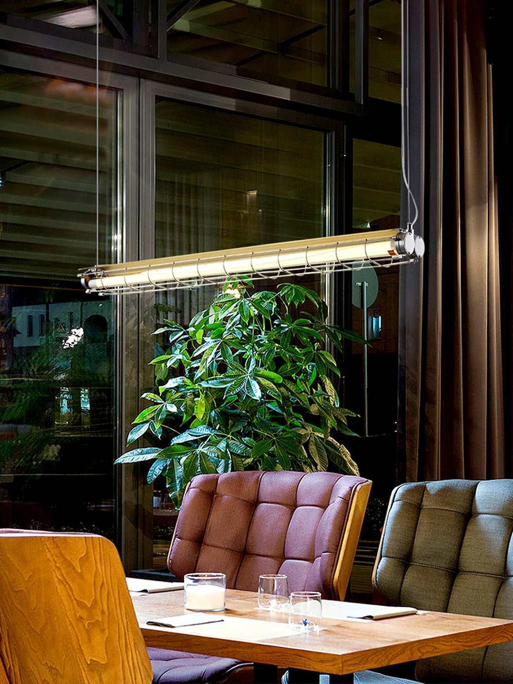 Arsorisra Industrial Linear Pendant Light - Hey Lighting