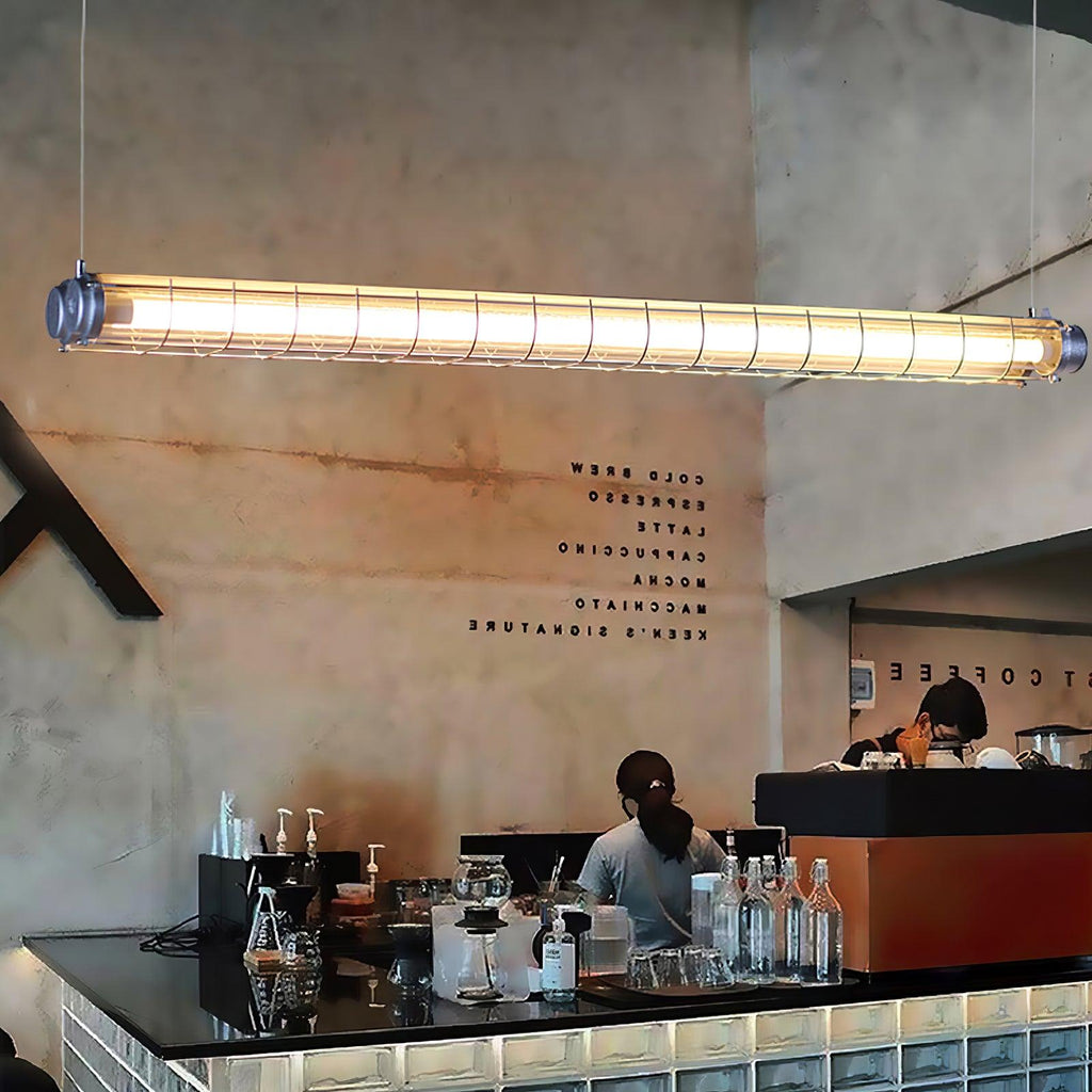 Arsorisra Industrial Linear Pendant Light - Hey Lighting