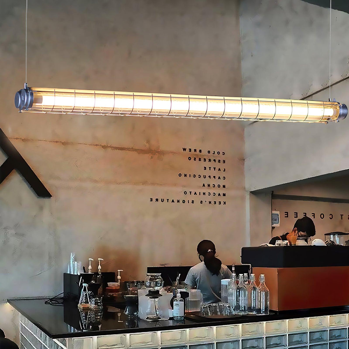Arsorisra Industrial Linear Pendant Light - Hey Lighting