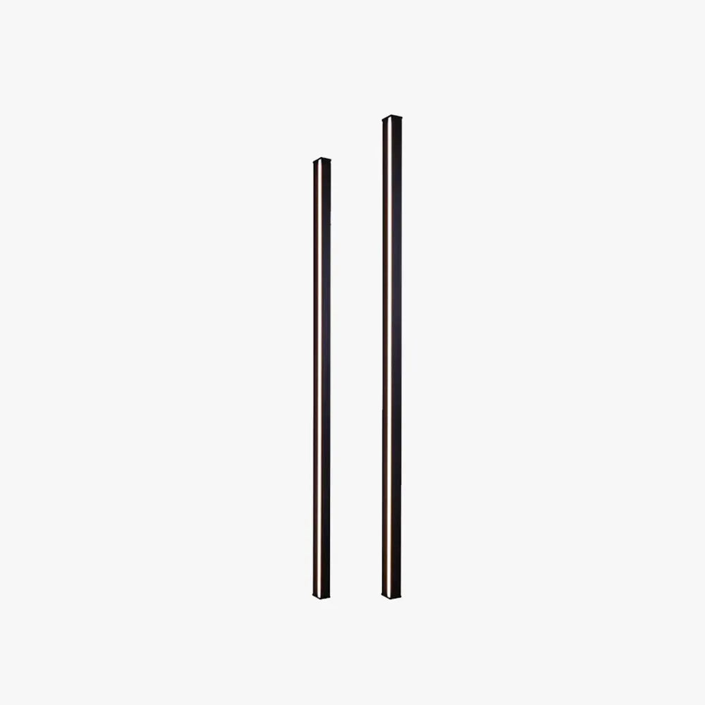 Gravo Minimalist Linear Metal/Acrylic Wall Lamp, Gold/Black/White - Hey Lighting
