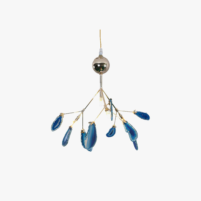 Aria Agate Creative Colourful Chandelier Bedroom/Living Room - Hey Lighting