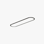 Rilo Oval Ceiling Light - Hey Lighting