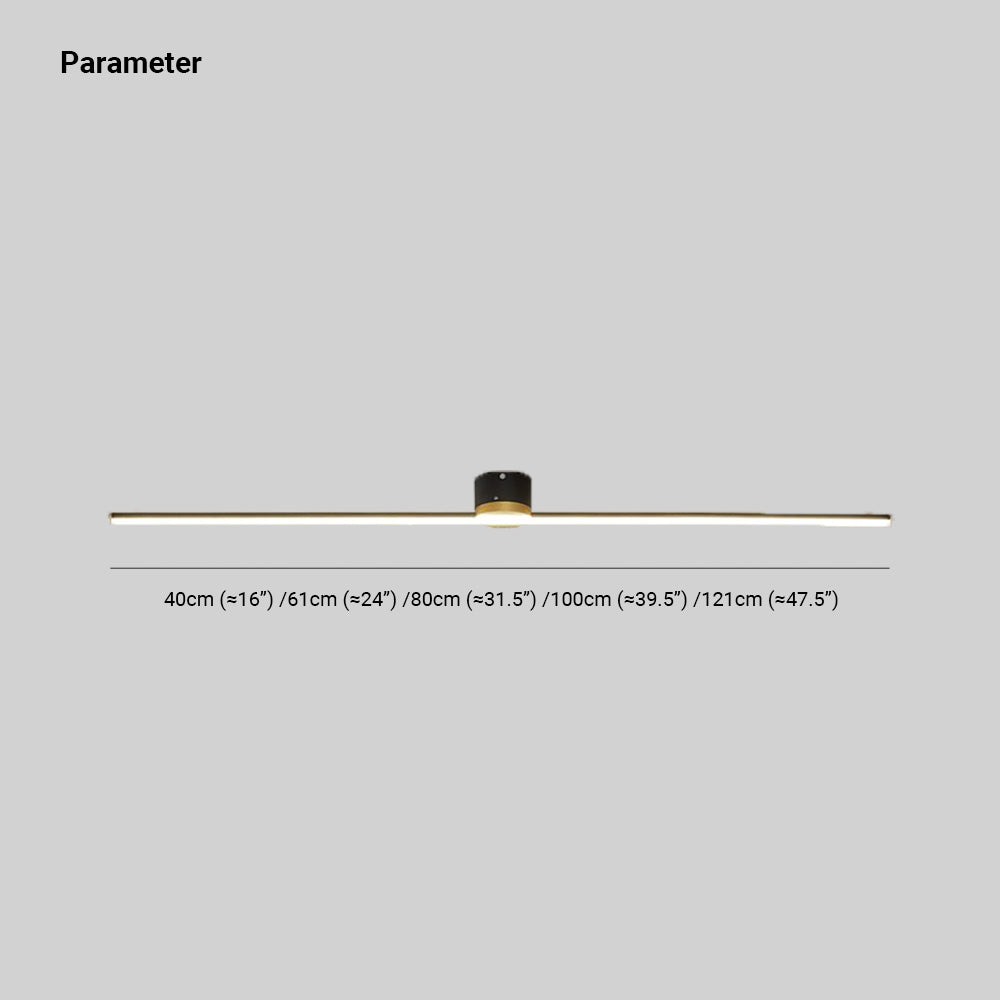 Erix Linear Flush Mount Ceiling Light - Hey Lighting