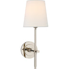 Theodore Wall Lamp Brass Fabric - Hey Lighting