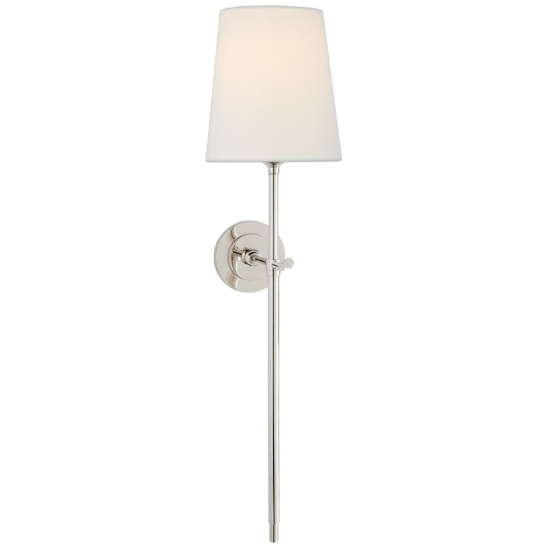 Theodore Wall Lamp Brass Fabric - Hey Lighting