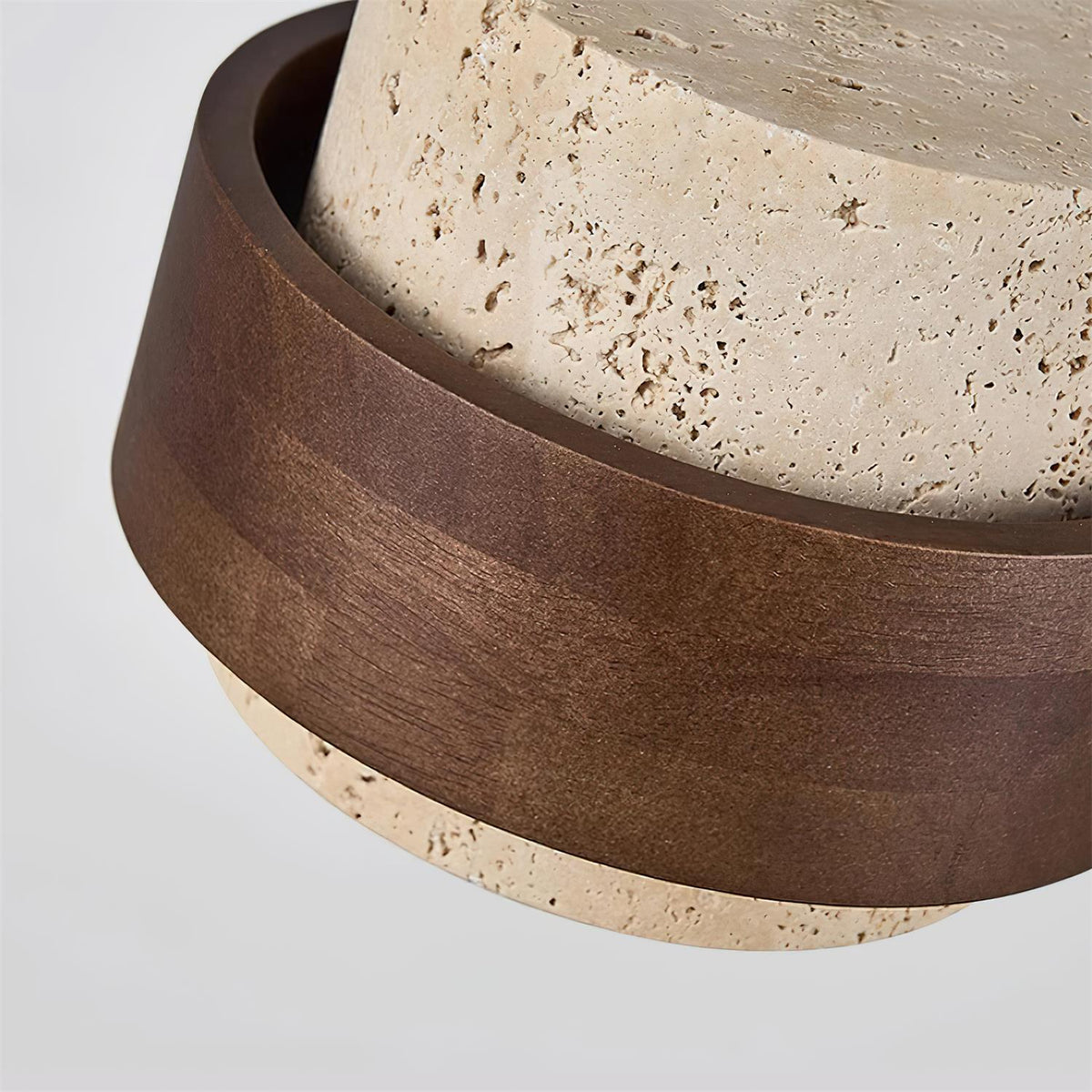 Perra Pendant Light Travertine - Hey Lighting