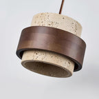 Perra Pendant Light Travertine - Hey Lighting
