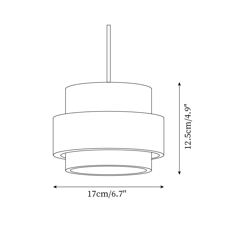 Perra Pendant Light Travertine - Hey Lighting