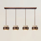Perra Pendant Light Travertine - Hey Lighting