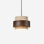 Perra Pendant Light Travertine - Hey Lighting