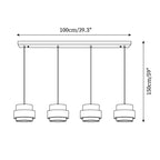 Perra Pendant Light Travertine - Hey Lighting