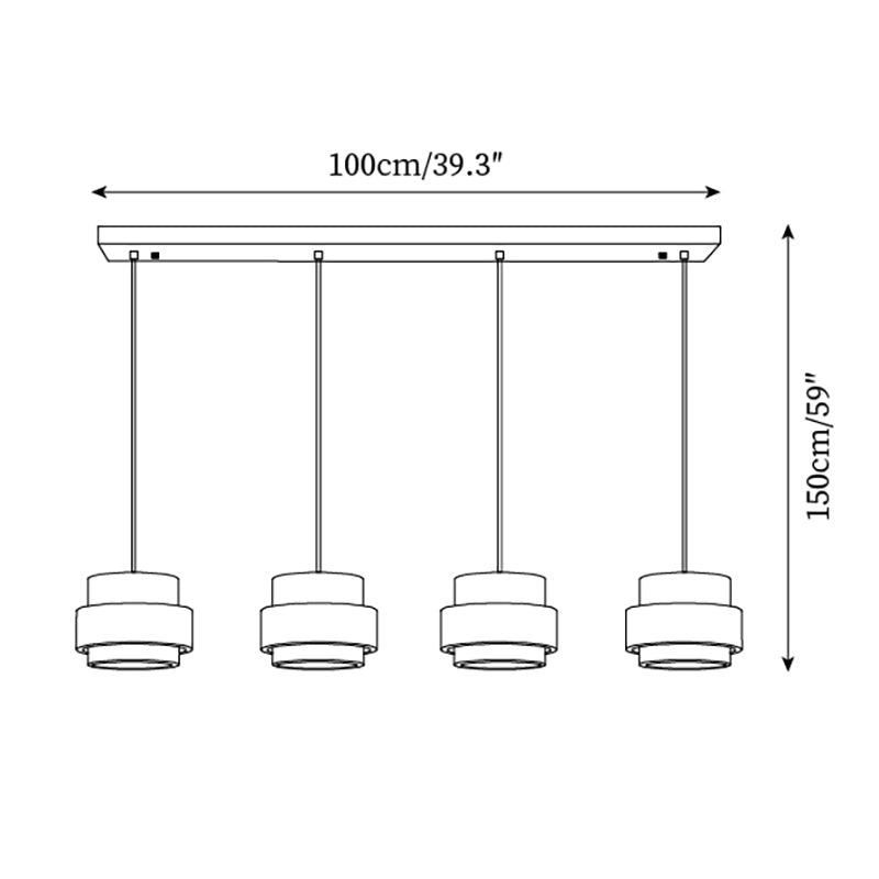 Perra Pendant Light Travertine - Hey Lighting