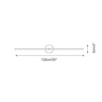 Wall Lamp Minimalist Linear Rod Double End Accent Modern Style - Hey Lighting