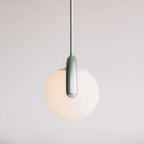 Uveta Linear Chandelier Red&Silver - Hey Lighting
