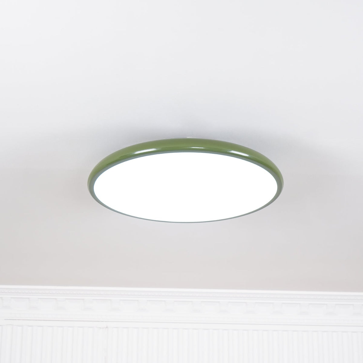 Fyne Adjustable LED Flush Ceiling Light – D50 CM – Beige – Remote-control dimmable