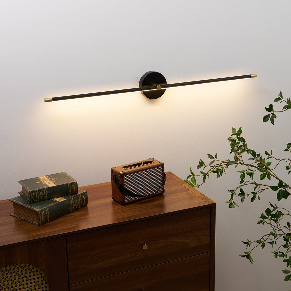 Wall Lamp Minimalist Linear Rod Double End Accent Modern Style - Hey Lighting