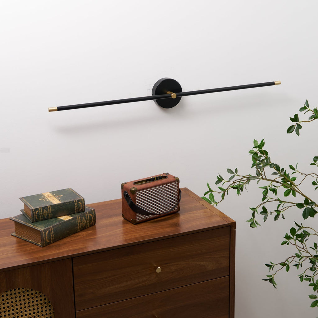 Wall Lamp Minimalist Linear Rod Double End Accent Modern Style - Hey Lighting