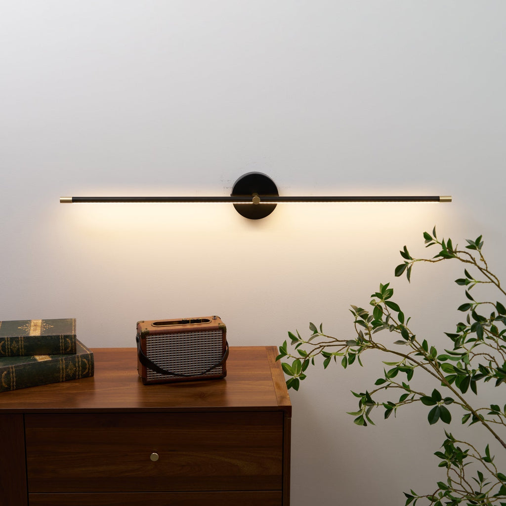 Wall Lamp Minimalist Linear Rod Double End Accent Modern Style - Hey Lighting