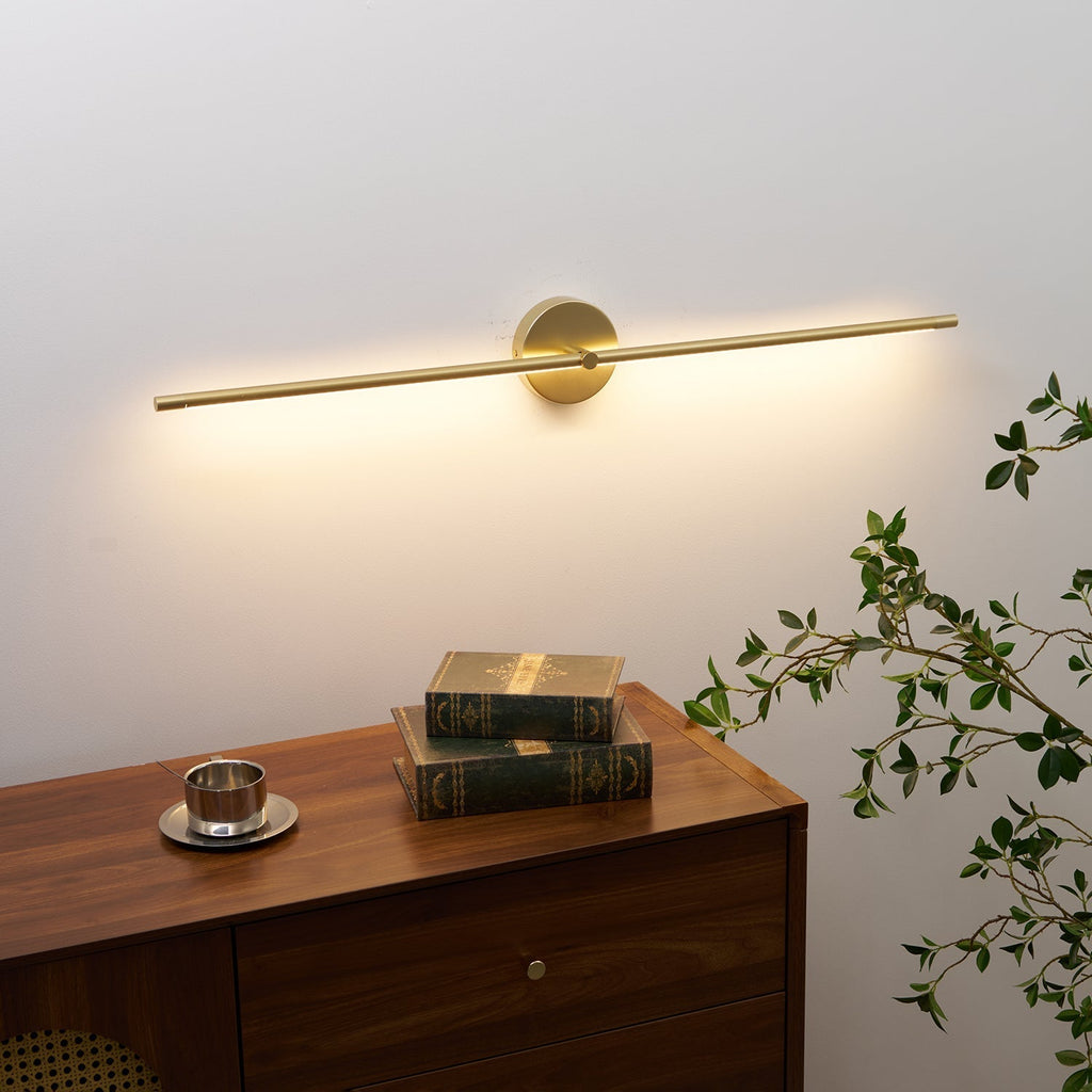 Wall Lamp Minimalist Linear Rod Double End Accent Modern Style - Hey Lighting