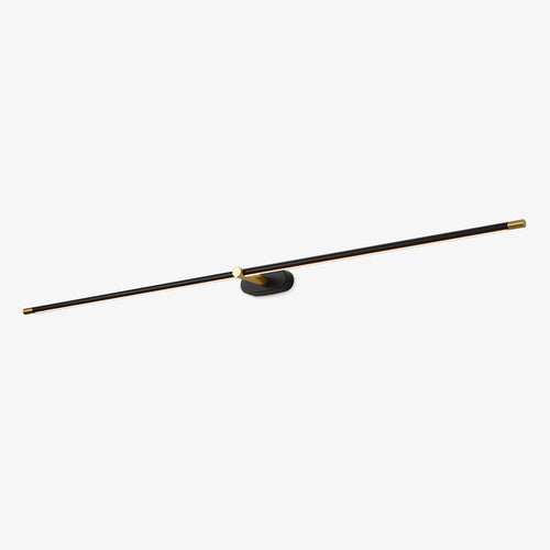 Flano Cordless Linear LED Wall Light – L 68 cm – Black – USB charging connection