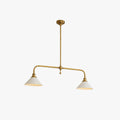Zya Vintage Two-Head Pendant Light – Aluminium