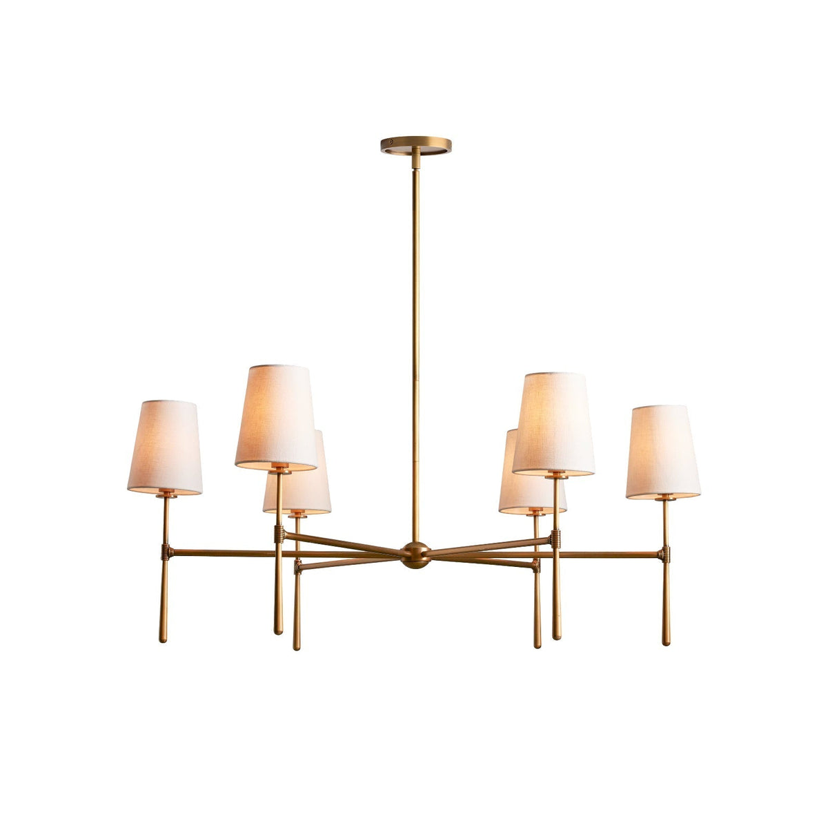 Valea Chandelier Head 4/6 Mid-century - Hey Lighting