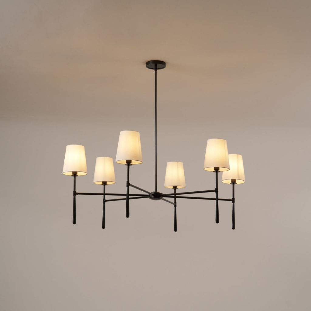 Valea Chandelier Head 4/6 Mid-century - Hey Lighting