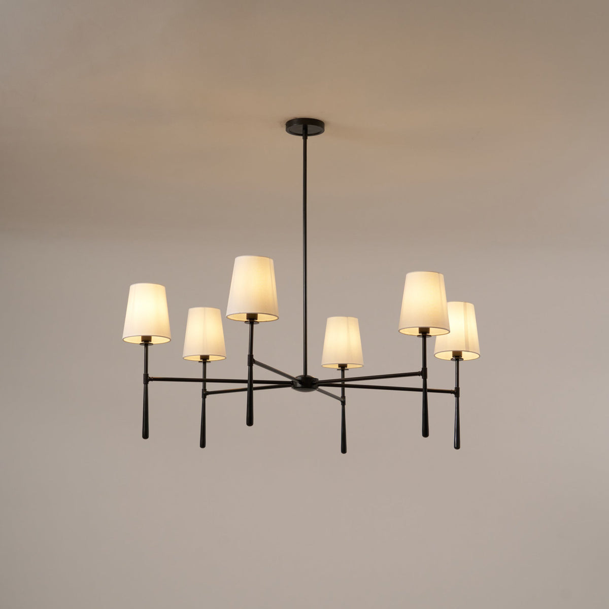 Valea Chandelier Head 4/6 Mid-century - Hey Lighting