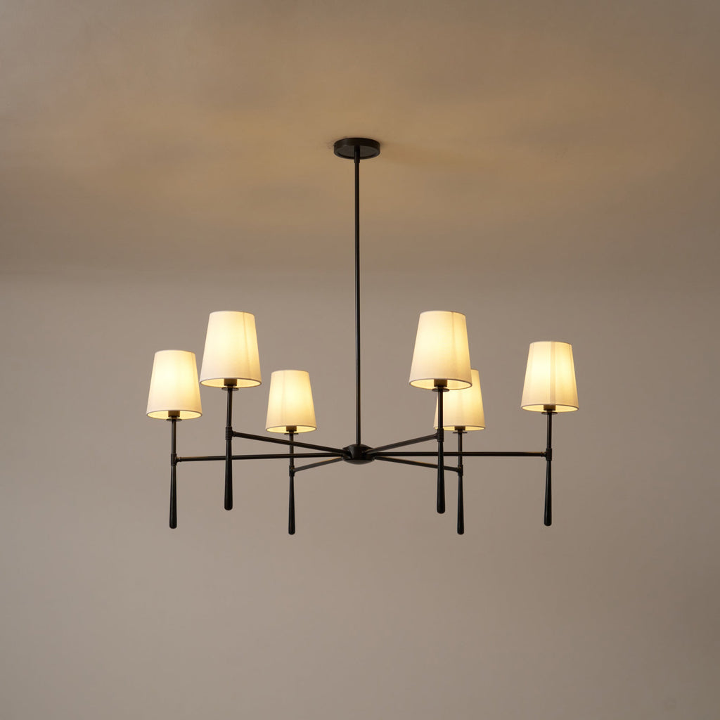 Valea Chandelier Head 4/6 Mid-century - Hey Lighting