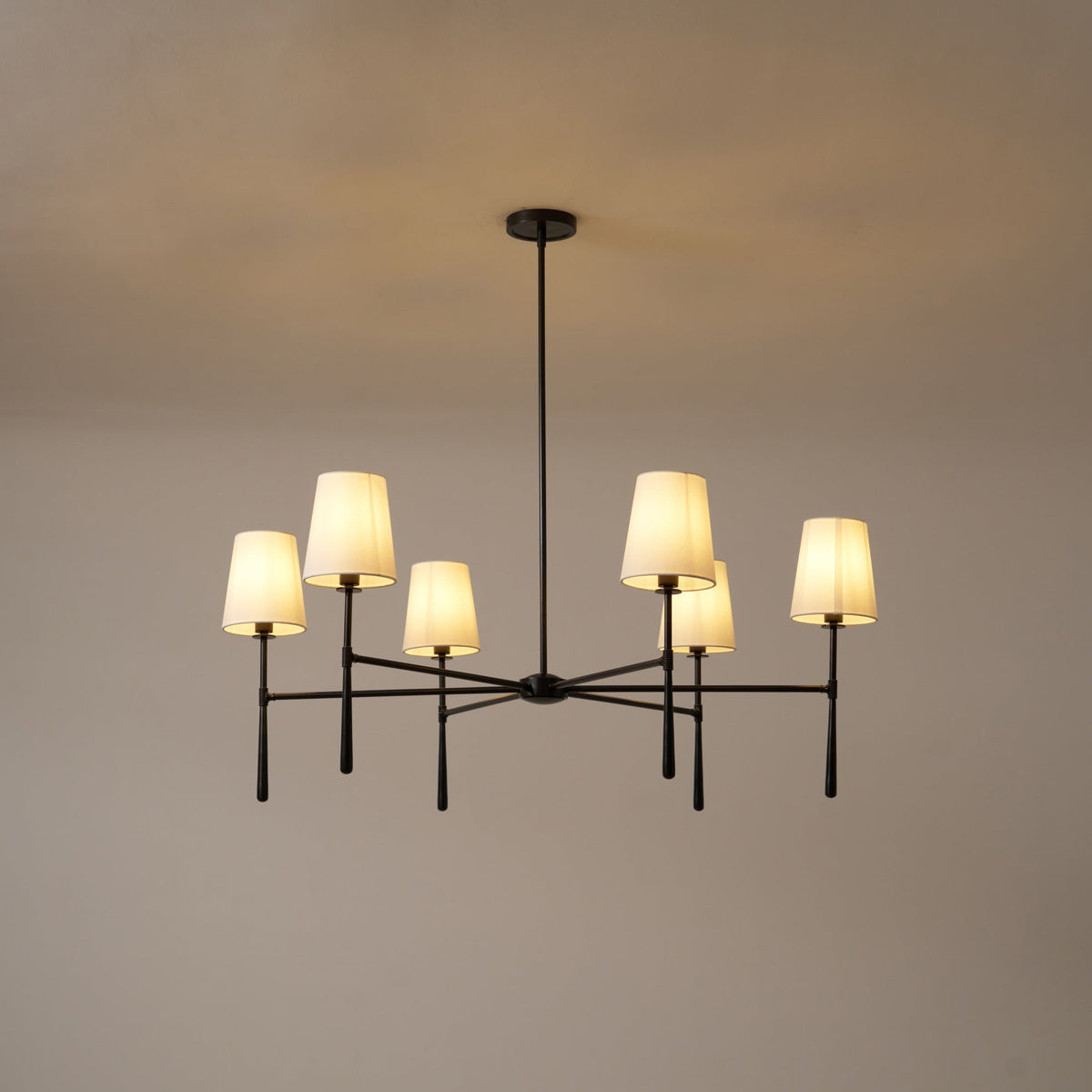 Valea Chandelier Head 4/6 Mid-century - Hey Lighting