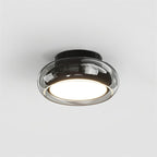 June Retro Glass Flush Mount Ceiling Light - Hey Lighting