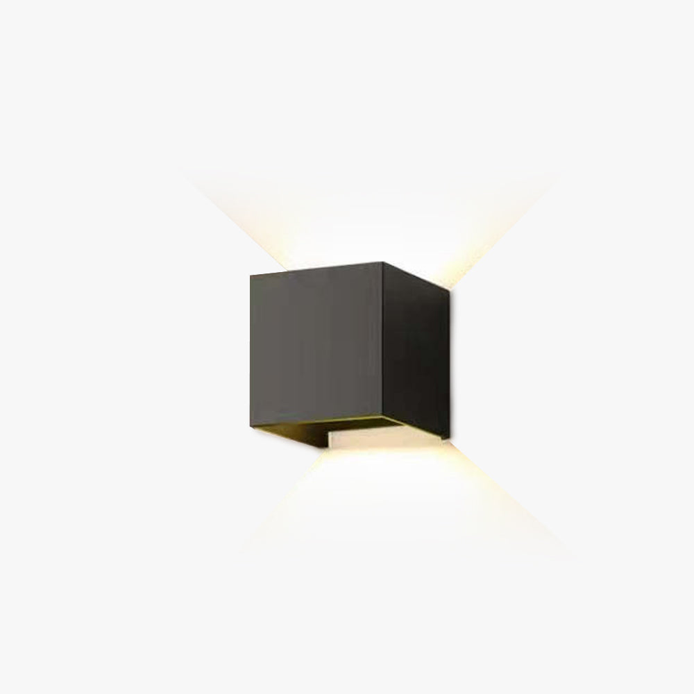 Nexu Modern Adjustable Square Outdoor Wall Lamp LED - Hey Lighting