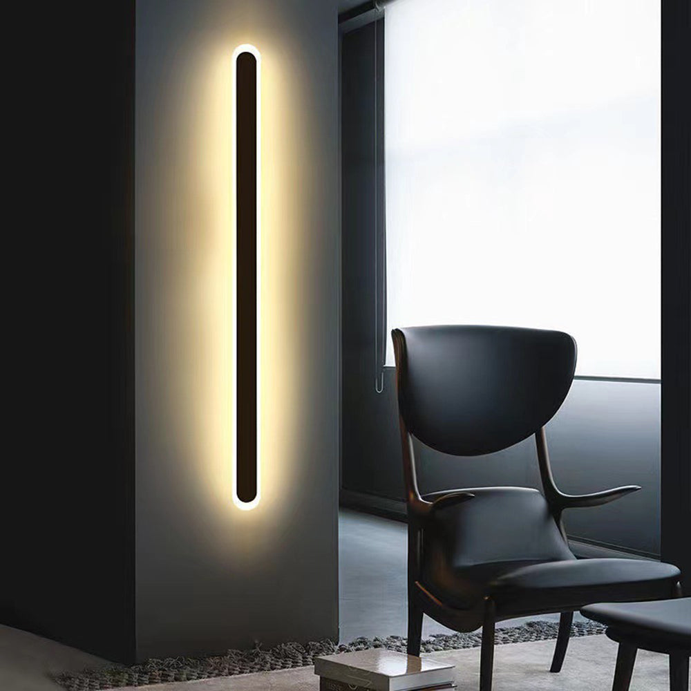 Orral Outdoor Wall Lamp Linear Oval - Hey Lighting