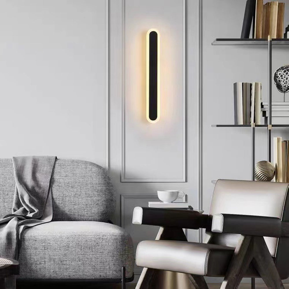 Orral Outdoor Wall Lamp Linear Oval - Hey Lighting