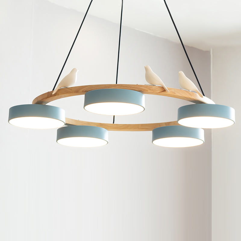 Cliff Chandelier Bird Round - Hey Lighting