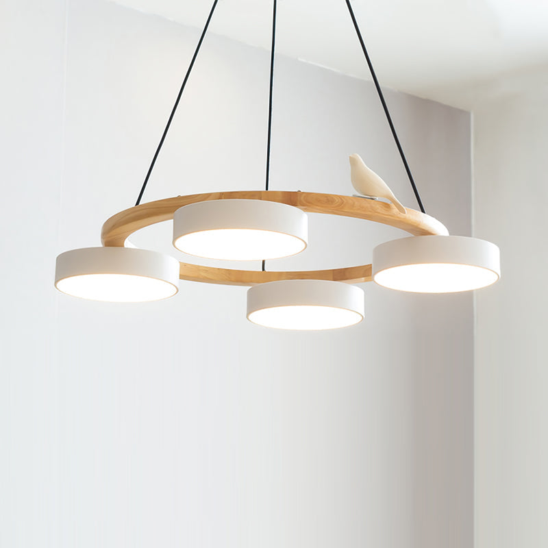 Cliff Chandelier Bird Round - Hey Lighting