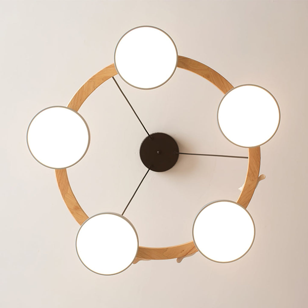 Cliff Chandelier Bird Round - Hey Lighting