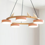 Cliff Chandelier Bird Round - Hey Lighting
