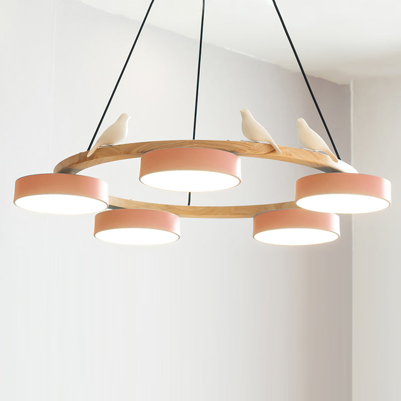 Cliff Chandelier Bird Round - Hey Lighting