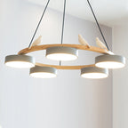 Cliff Chandelier Bird Round - Hey Lighting
