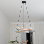 Cliff Chandelier Bird Round - Hey Lighting