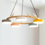 Cliff Chandelier Bird Round - Hey Lighting