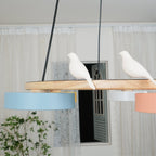 Cliff Chandelier Bird Round - Hey Lighting