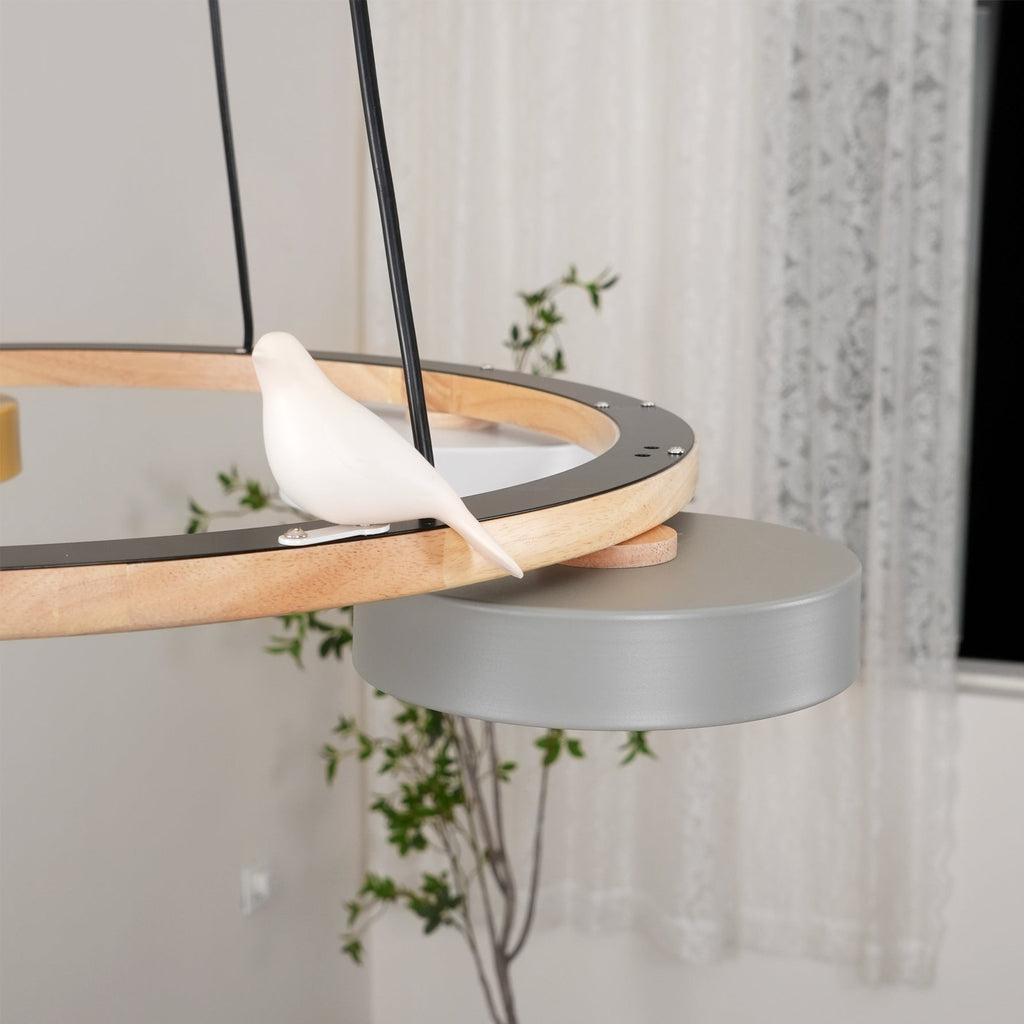 Cliff Chandelier Bird Round - Hey Lighting