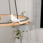 Cliff Chandelier Bird Round - Hey Lighting