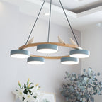 Cliff Chandelier Bird Round - Hey Lighting