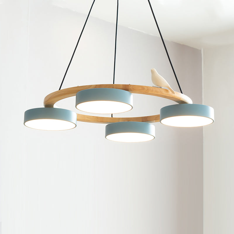 Cliff Chandelier Bird Round - Hey Lighting