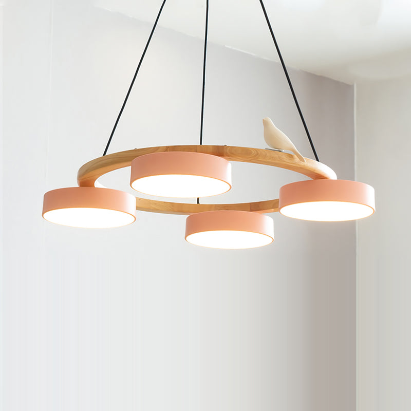 Cliff Chandelier Bird Round - Hey Lighting