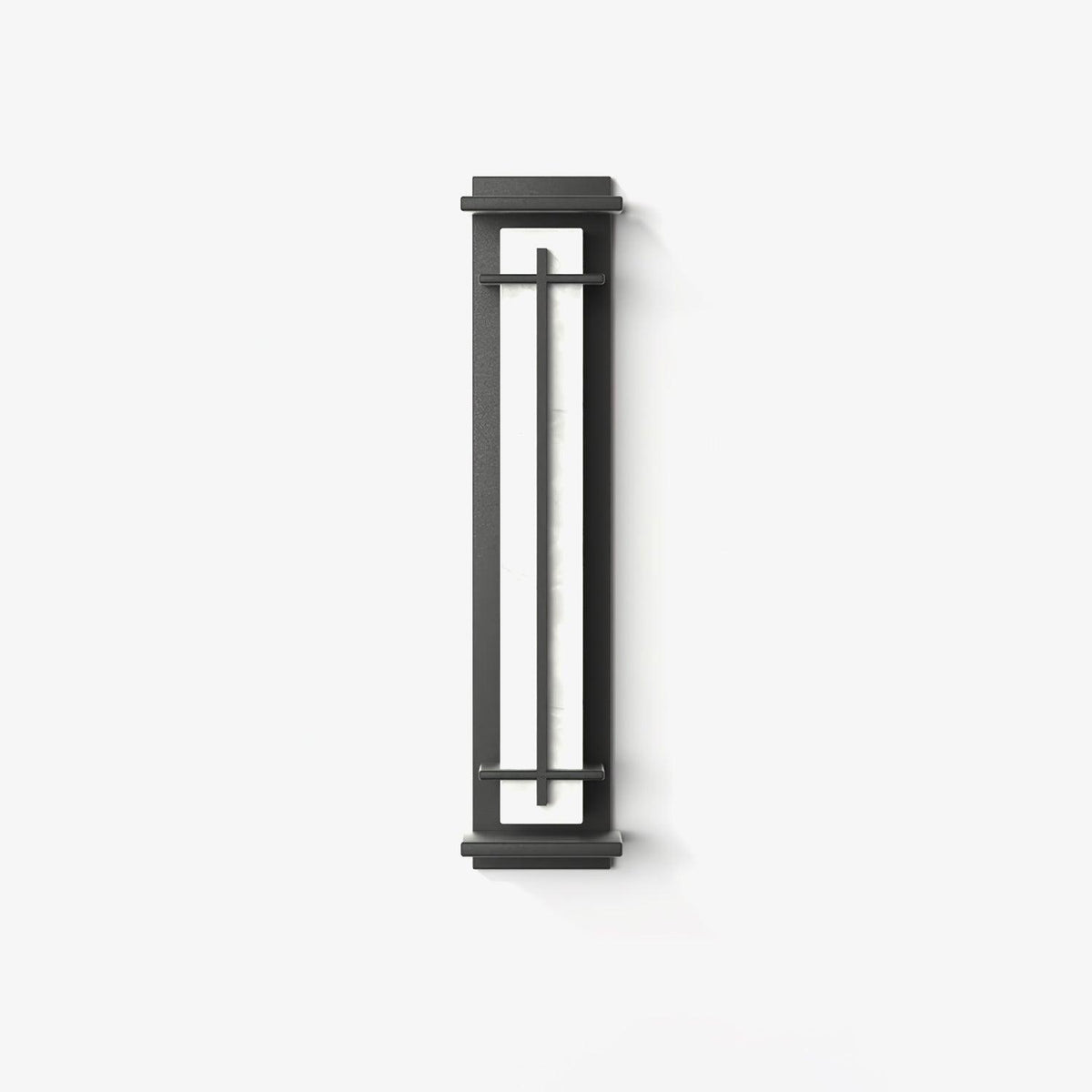 Ray Square Outdoor Wall Light Imitation Alabaster Waterproof - Hey Lighting