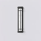 Ray Square Outdoor Wall Light Imitation Alabaster Waterproof - Hey Lighting